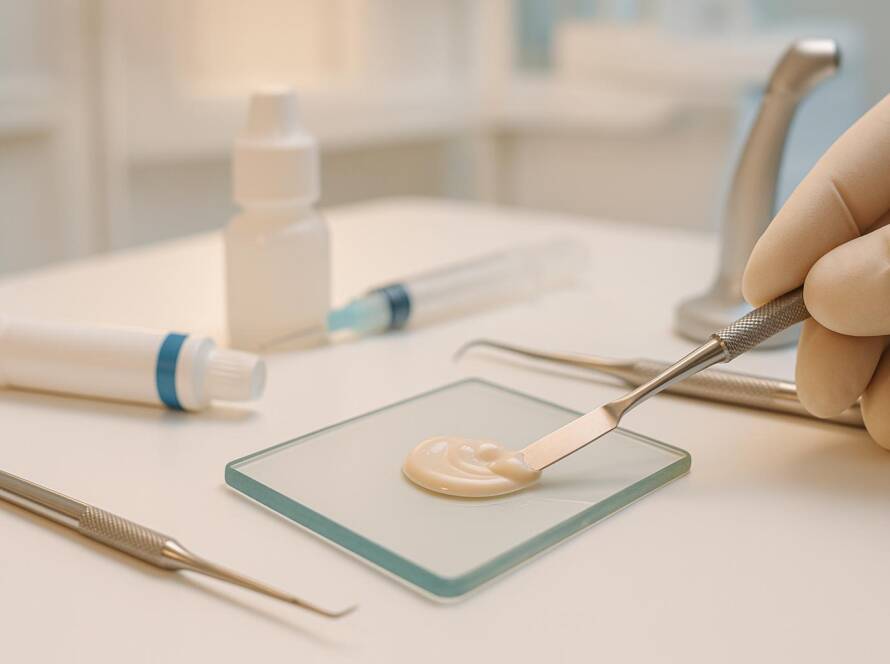 Cimenturi endodontice: timp de priză și expansiune termică